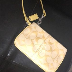 AUTHENTIC coach wristlet